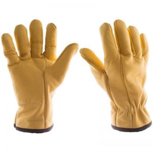 Orange/Black Impacto Protective Products Inc. Impacto BGHIVIS30 Anti-Vibration High Visibility Mechanics Air Glove